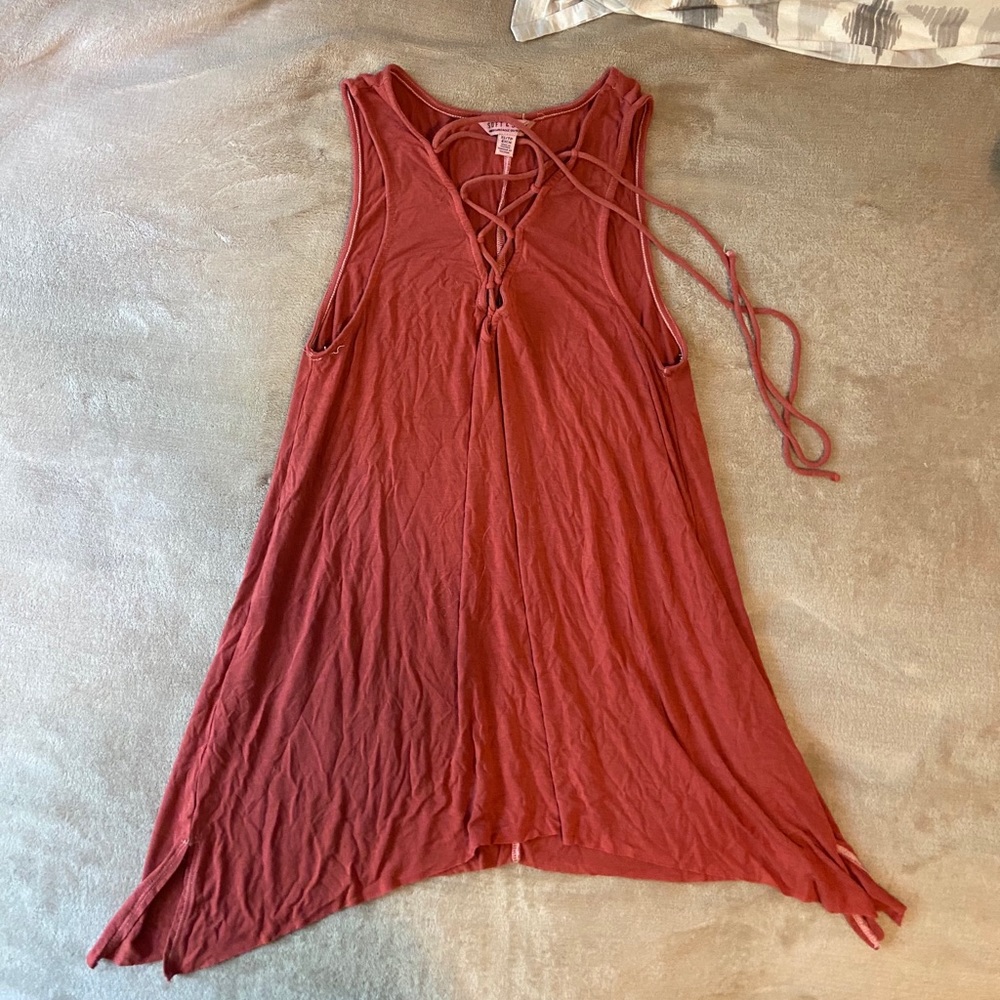 Lace Front Tank